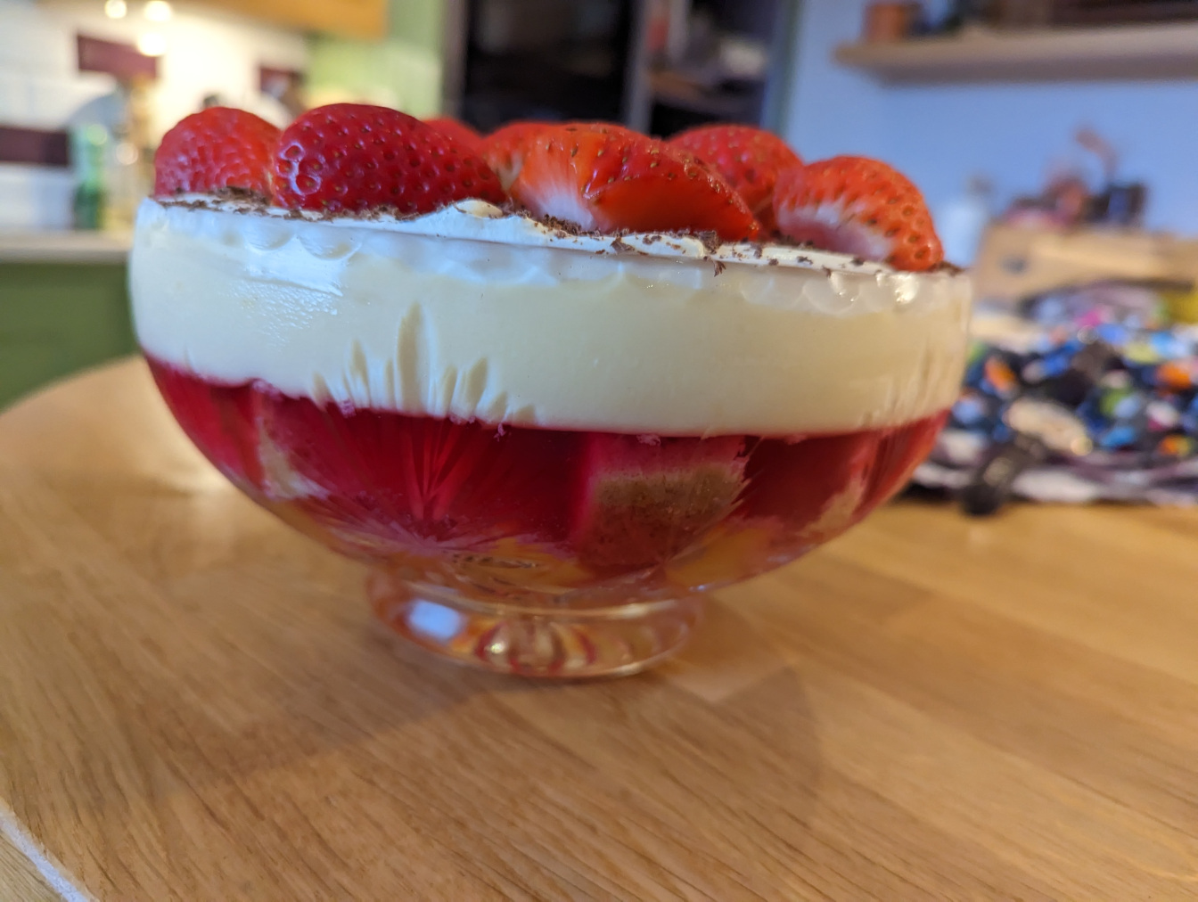 Layers of the trifle